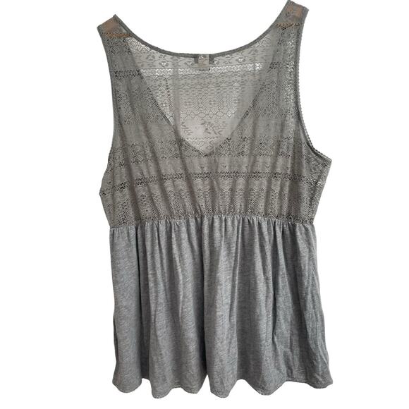 Torrid Babydool Lace Tank Top Womens 3 Sleeveless Boho Fairy Grunge Indie Y2K - Picture 3 of 10